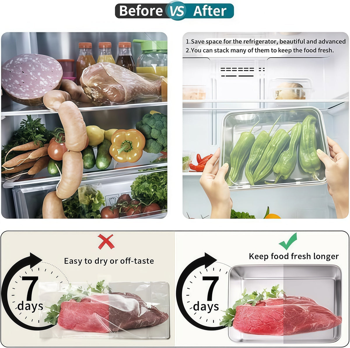 EcoSeal – Freshness Lock Stainless Steel Containers – image 8