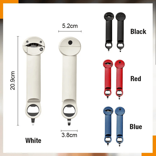 MagniOpener – Multifunctional Magnetic Can Opener – Red