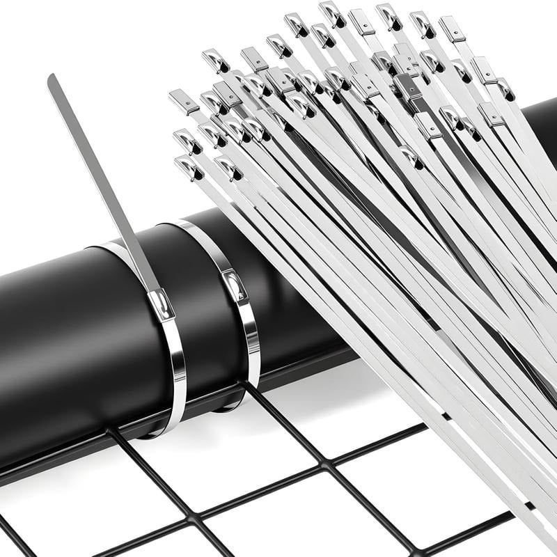 ClampPro – Professional Metal Zip Tie Gun Kit – 100PCS ZIP TIE