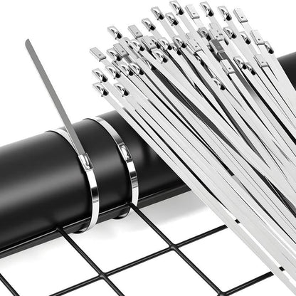 ClampPro – Professional Metal Zip Tie Gun Kit – 100PCS ZIP TIE