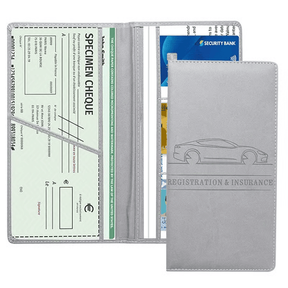 RoadGuard – Car Document Holder Organizer Case – Grey