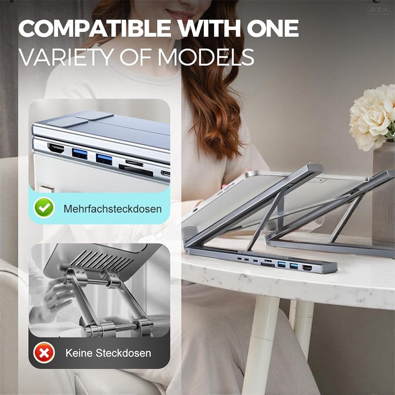 NexaDock – Smart 8-in-1 Workstation Hub – image 7