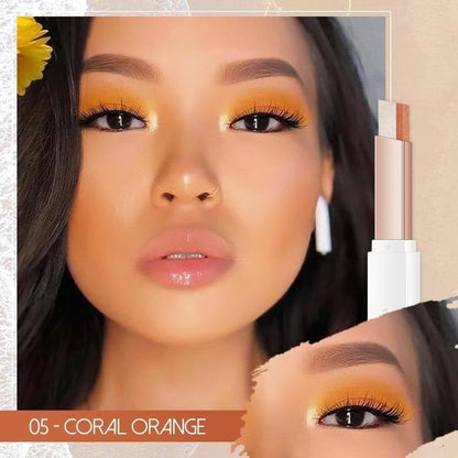 GlowMuse - 2-in-1 Eyeshadow Stick – 05 - CORAL ORANGE*6