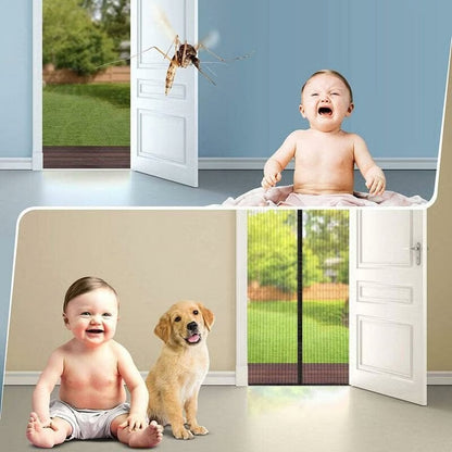BreezeLock – Magnetic Mesh Fly Protection Door – image 4