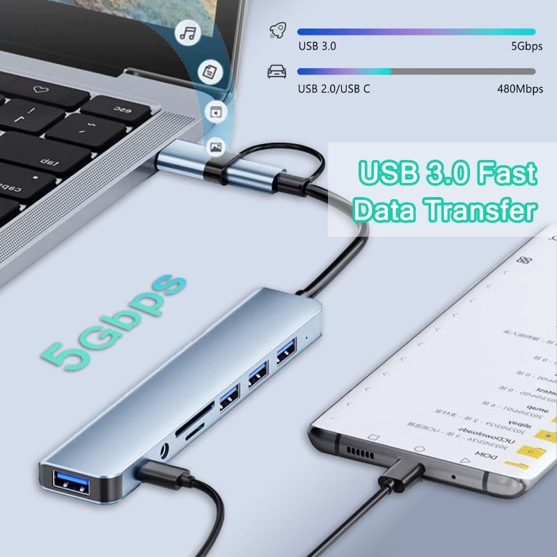 DockPro – Premium Aluminum Laptop Docking Station – image 3
