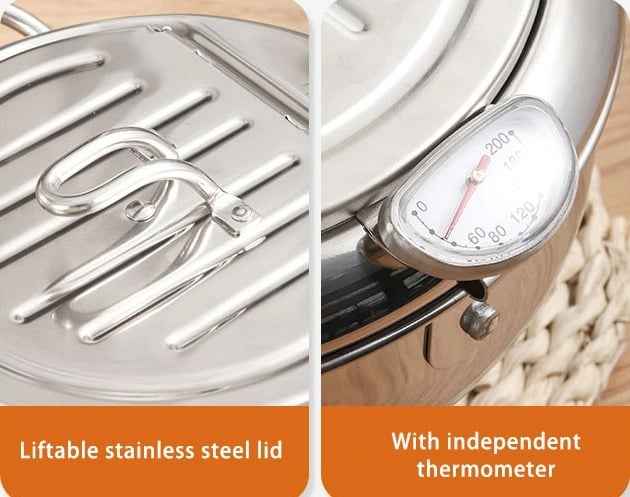 CookForge – Premium Stainless Frying Po & Oil Control Rack System – image 12