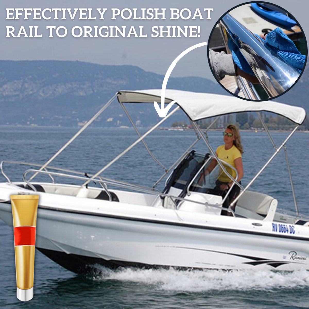 AquaGloss – Boat Shine Rail Polishing Cream – image 5
