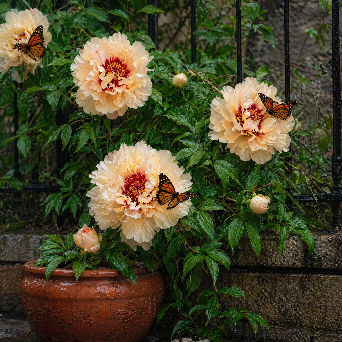 Rare Climbing Peony BulbsBig Full Blooms, Cold Hardy Perennial, Easy to Grow Garden Favorite – image 28