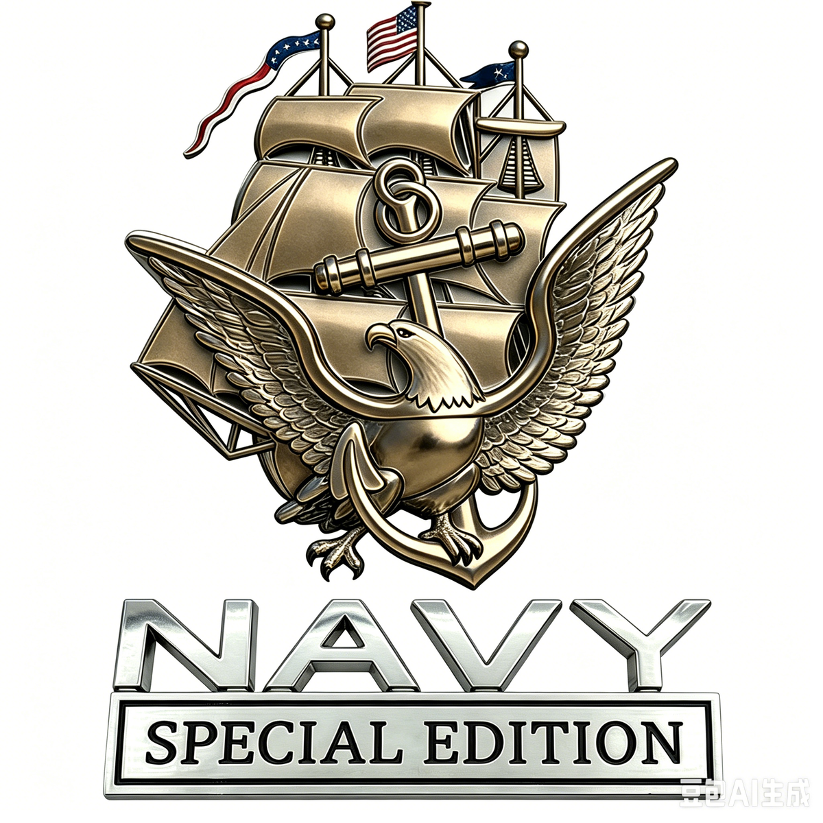 NavyHonor – Navy Veteran Metal Auto Emblem – image 21