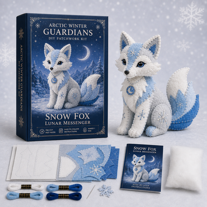 NordicStitch – Winter Fantasy DIY Kit – Snow Fox