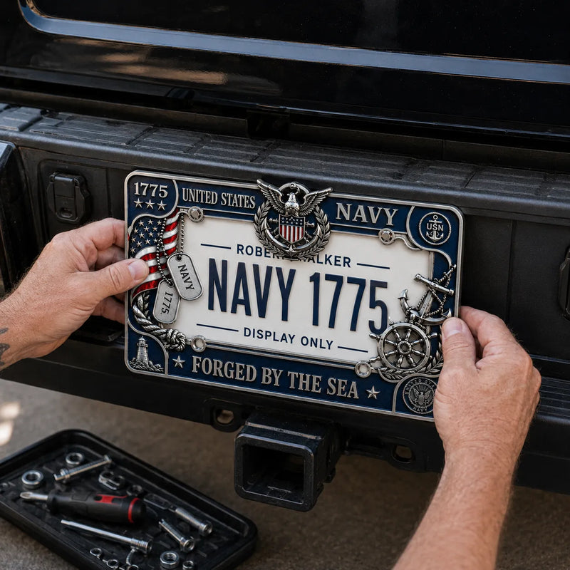 OceanMark – Coastal Style License Plate Frame – image 4