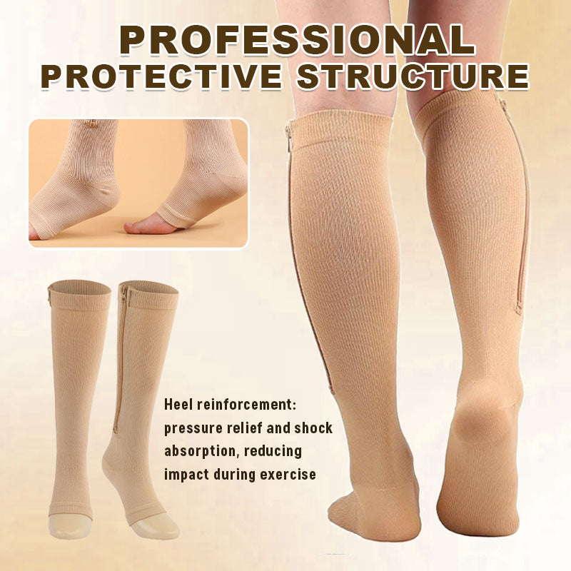 ZipFit – Sports Zipper Compression Socks – image 4