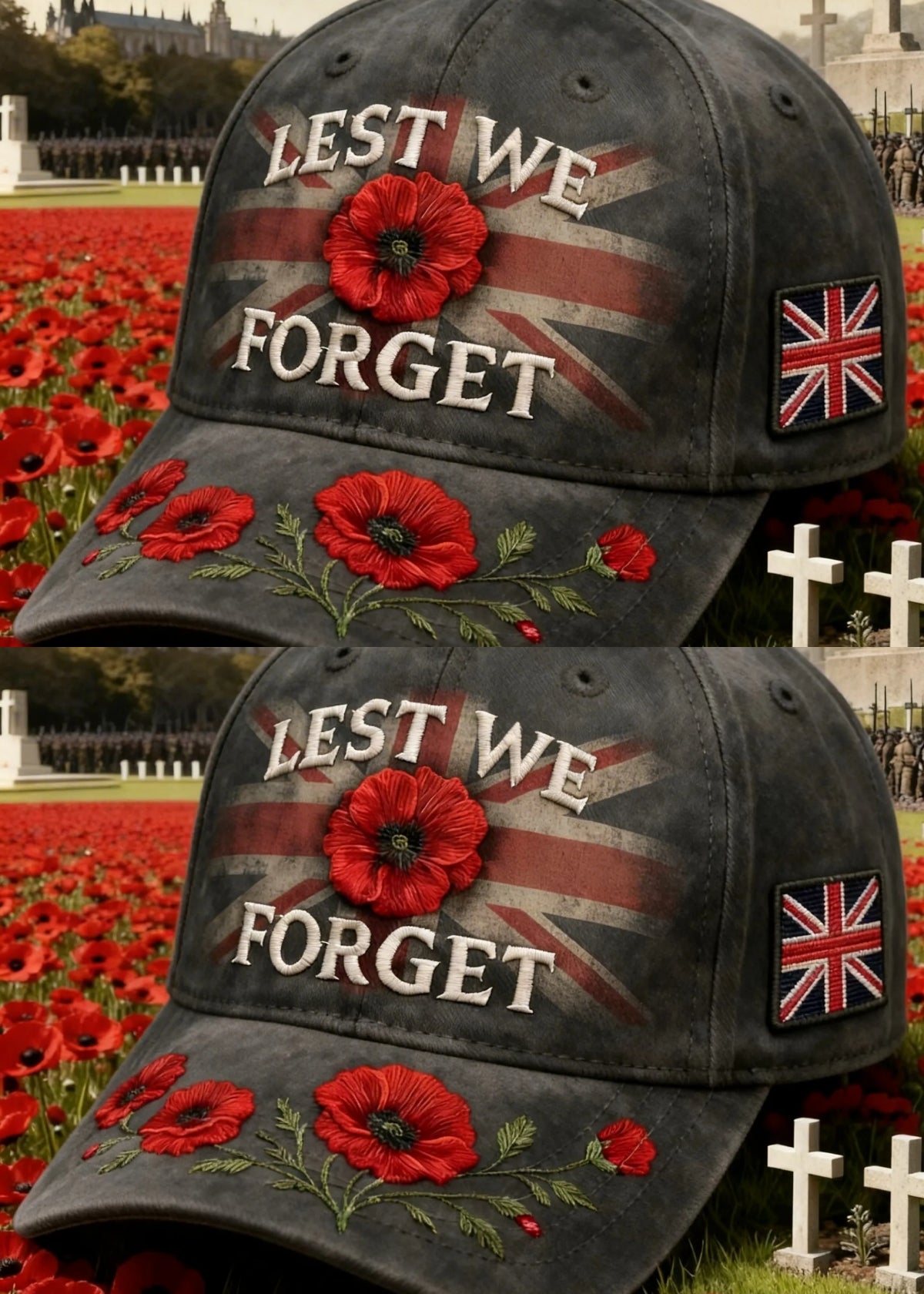 RememPride – Poppy Tribute Cap – image 5
