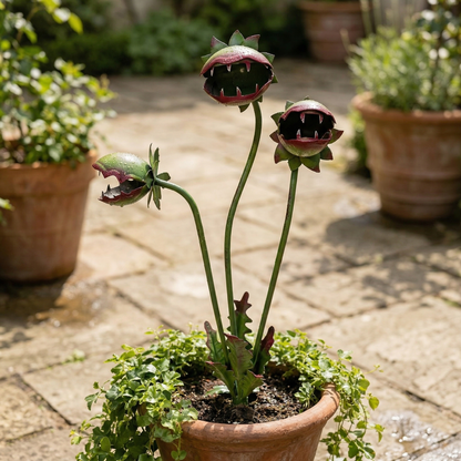 GardenWhim – Carnivorous Plant Metal Garden Stake – image 11
