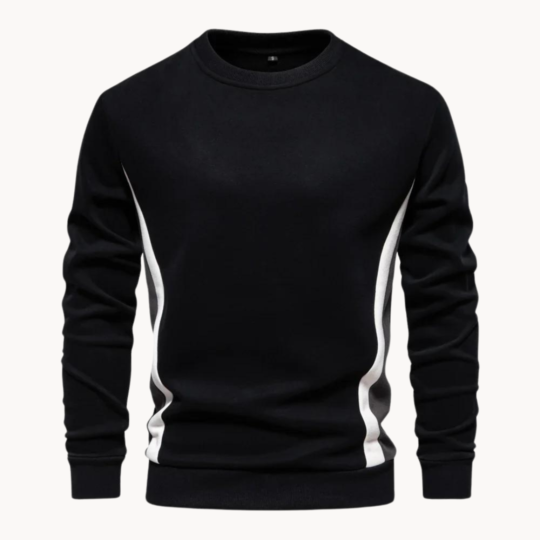 Arlo Crewneck Sweater – Black / S
