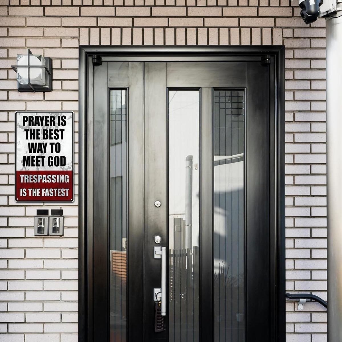 Metal No Trespassing Signs Private Property Funny – image 6