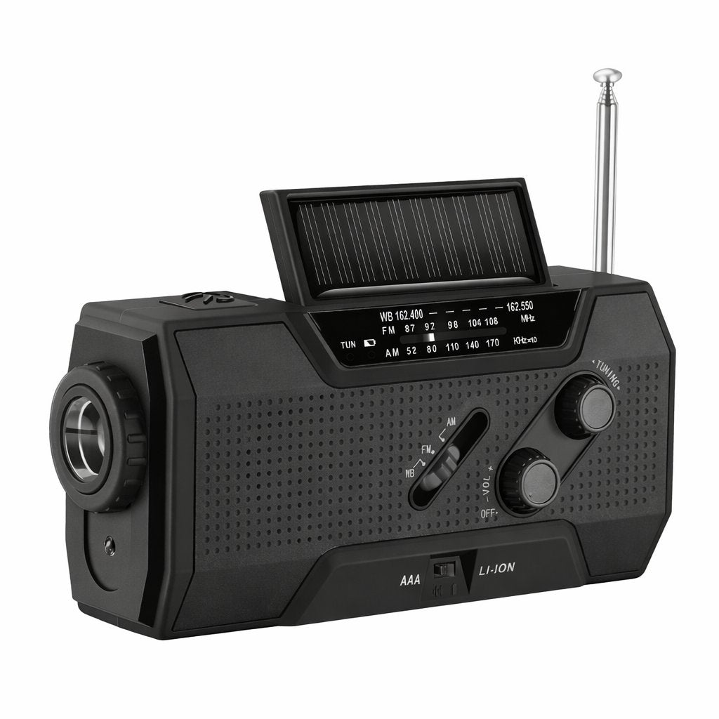 PowerCast Elite – 4-in-1 Emergency Radio – Black / Buy 1