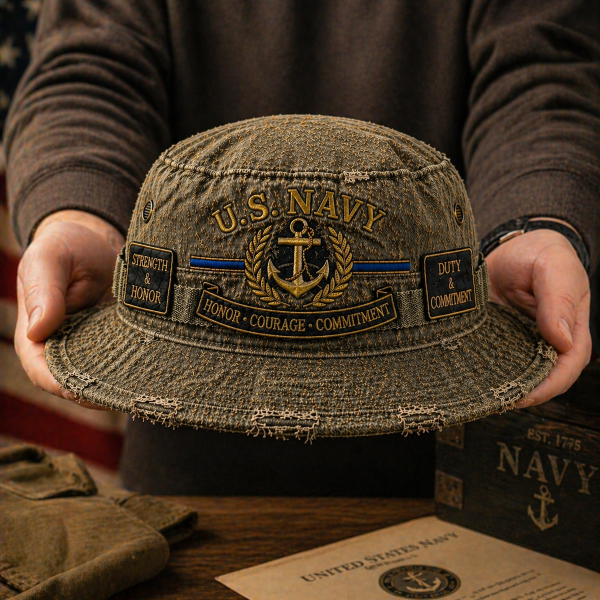 SailorSpirit – Maritime Service Cap – image 5