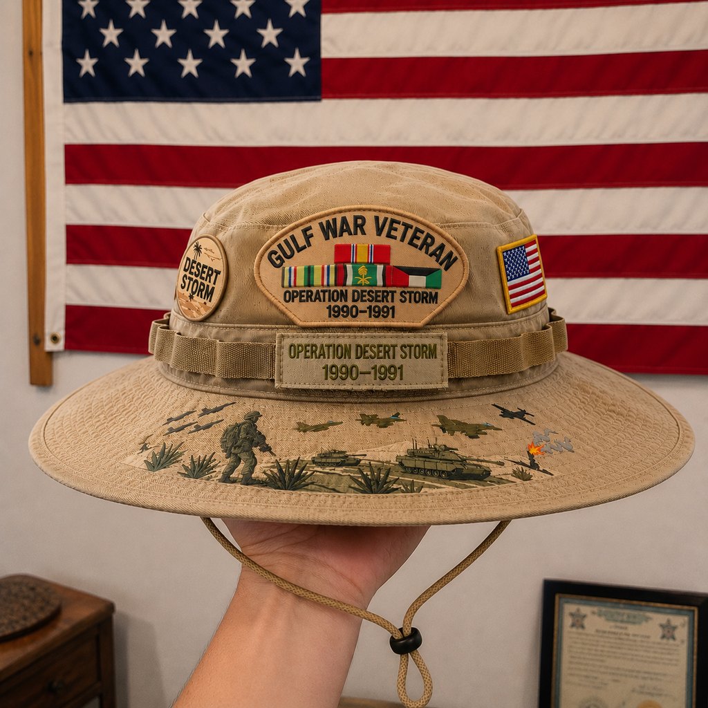 StormHonor – Gulf War Veteran Tribute Boonie Hat – image 7