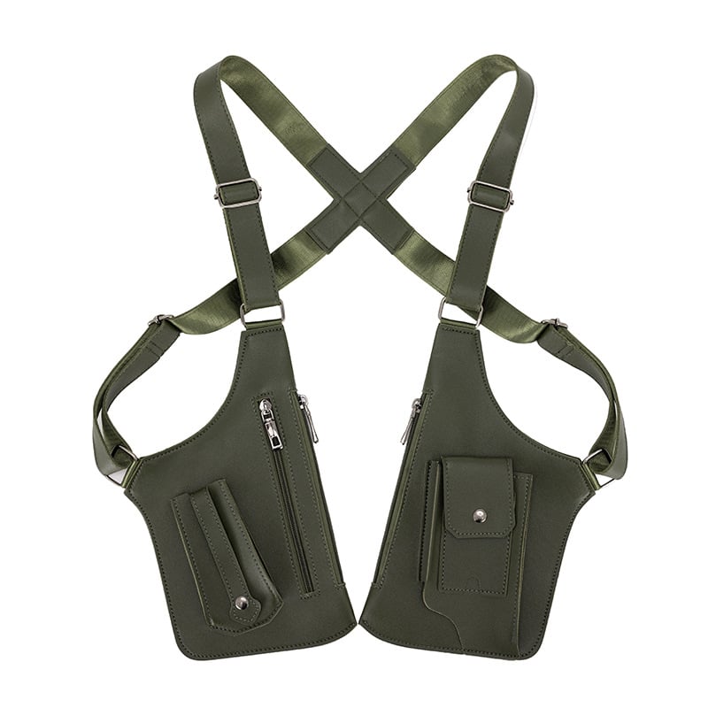 StreetVest – Tactical Shoulder Bag – Army Green