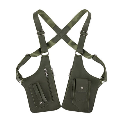 StreetVest – Tactical Shoulder Bag – Army Green
