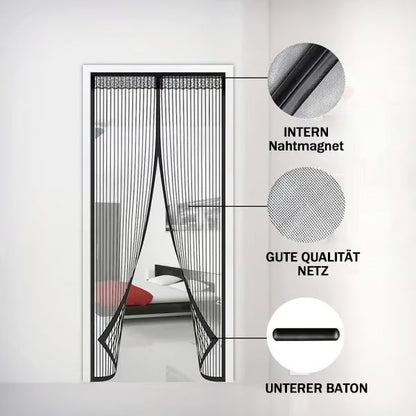BreezeLock – Magnetic Mesh Fly Protection Door – image 9