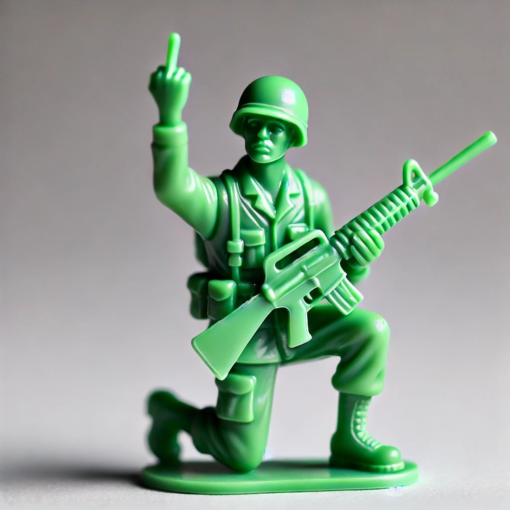 GreenSquad - Mini Army Men with Personality – B