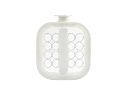 IceSphere – Portable Silicone Ice Ball Maker Kettle – Ivory White / Ice Tray / BUY 1