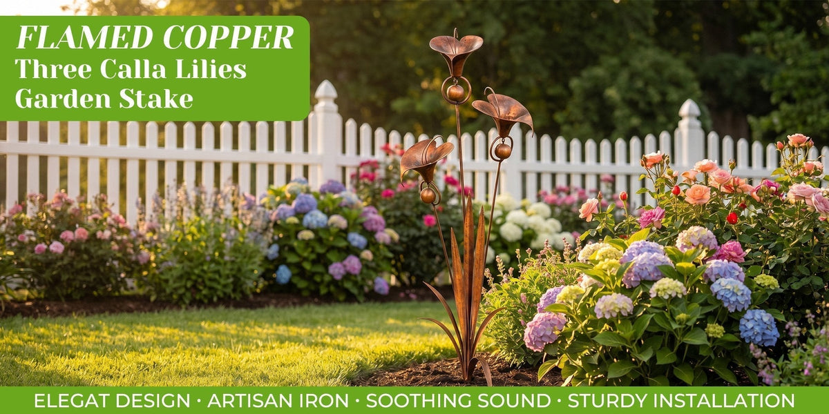 EmberPetal – Handcrafted Copper Lily Accent – image 7
