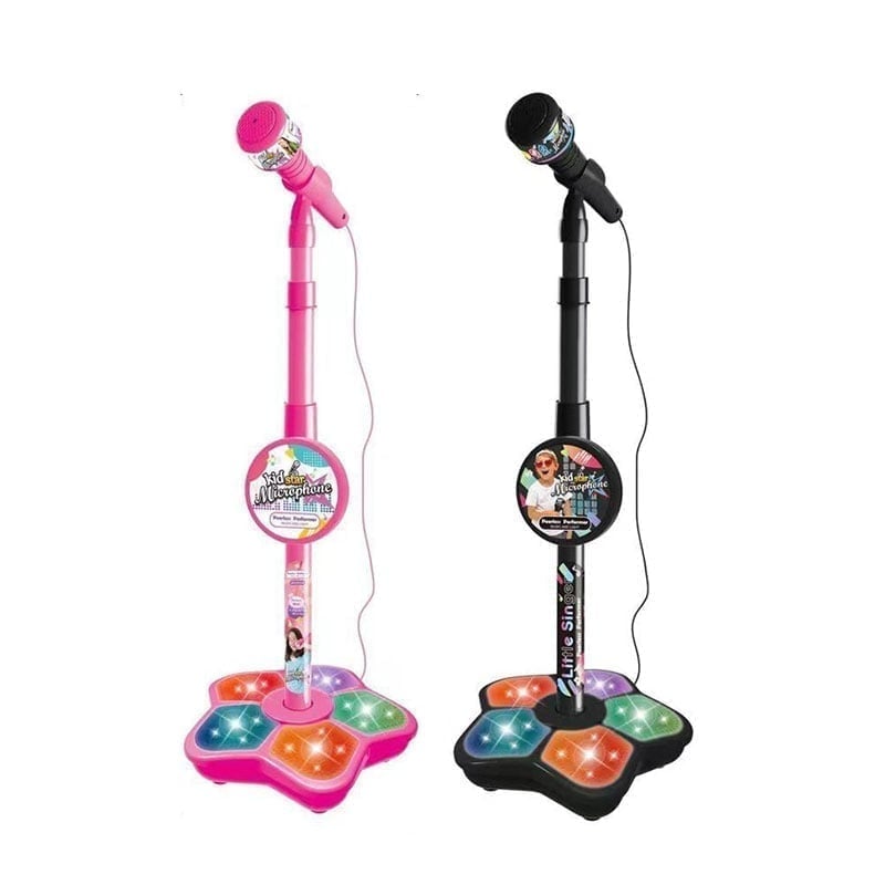 TinyVoice – Kids Music Performance Set – Microphone (Black + Pink)