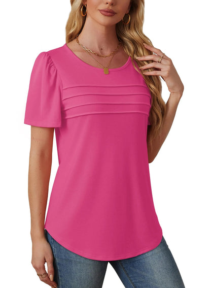 AirSilk – Lightweight Pleated Fashion Tee – image 2