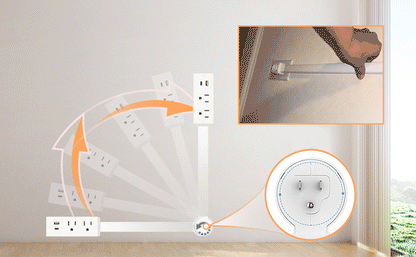 PowerPlus – Multi Outlet Electrical Extender – image 9