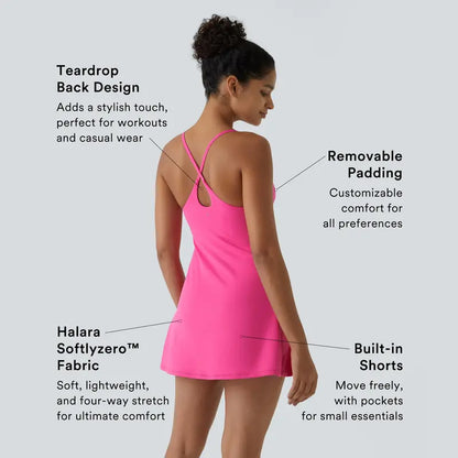 SoftMove – Plush Easy Peezy Active Wear Dress – image 3