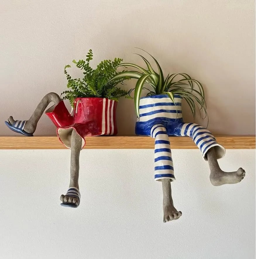 SproutBuddy - Decorative Hanging-Leg Planter – image 4