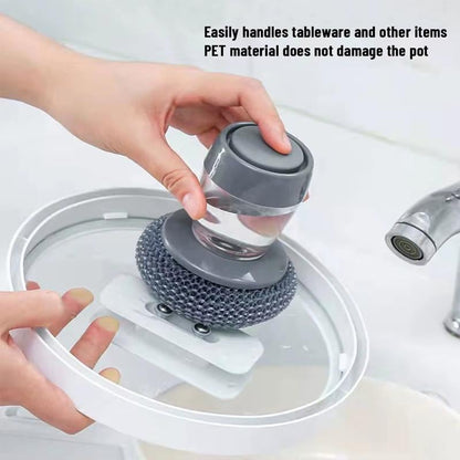 CleanMate - Ergonomic Soap-Release Kitchen Scrubber – image 5