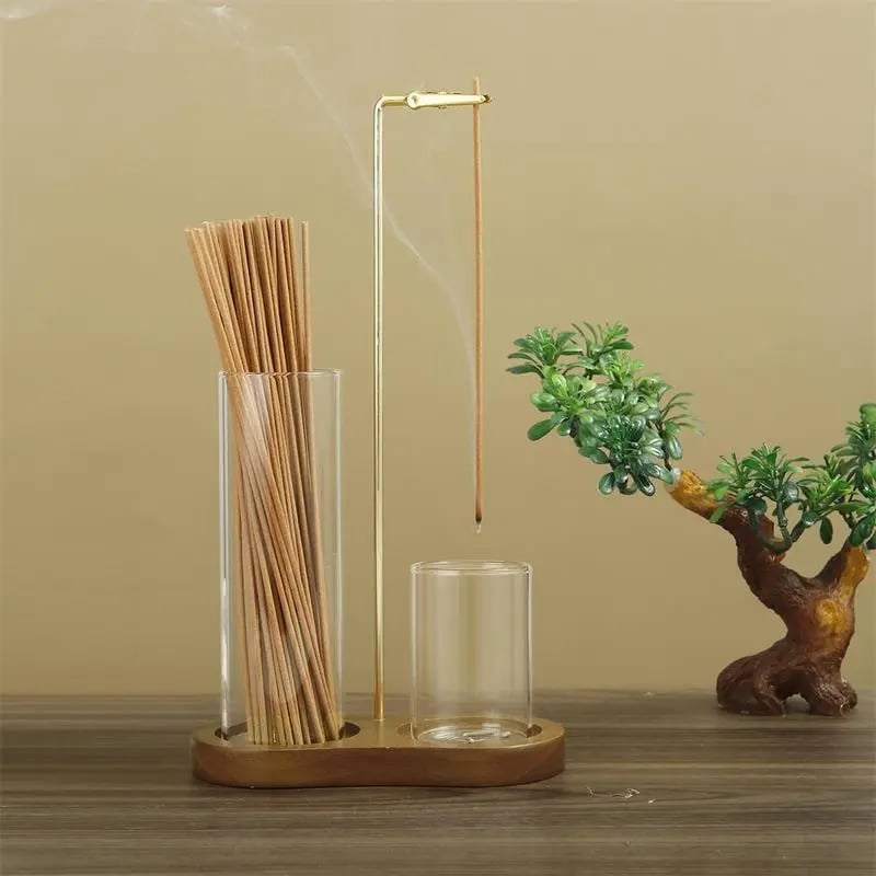 LumiZen – Relaxation Aroma Holder – Dark Brown Base