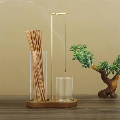 LumiZen – Relaxation Aroma Holder – Dark Brown Base