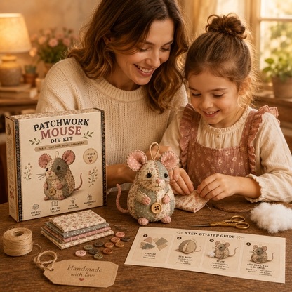 StitchMouse – DIY Patchwork Craft Kit – image 9