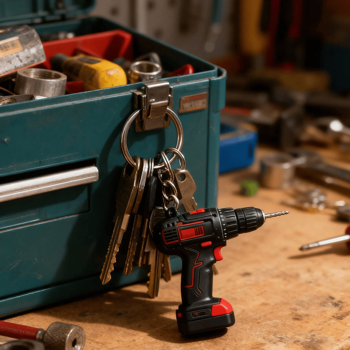 ToolTiny – Mini Power Tools Keychain – Mini Drill Keychain / Buy 1
