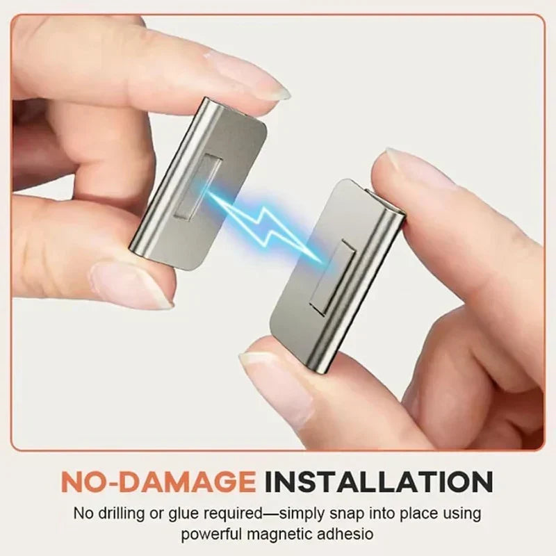 CurtainSnap – No-Drill Magnetic Curtain Holders – image 8