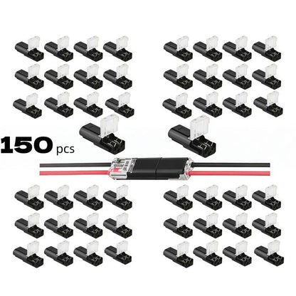 PowerJoin - Reusable Quick Wire Connectors – 2-Piece Set（100 pcs）