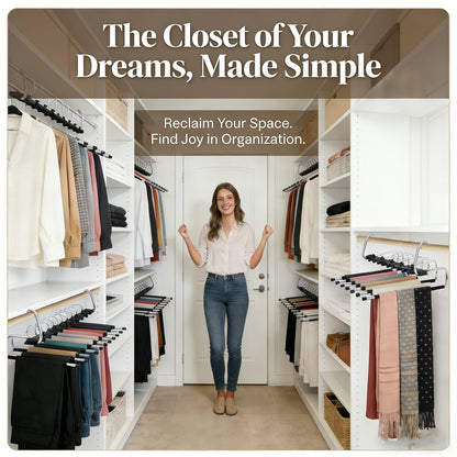 ClosetMax – 9-Tier Hanging Pants Organizer – image 4