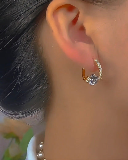 Nevaeh Luxe – Italian Gold Elegance Earrings – image 5