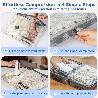 PackEase – Cordless Travel Storage Vacuum Bags – image 5
