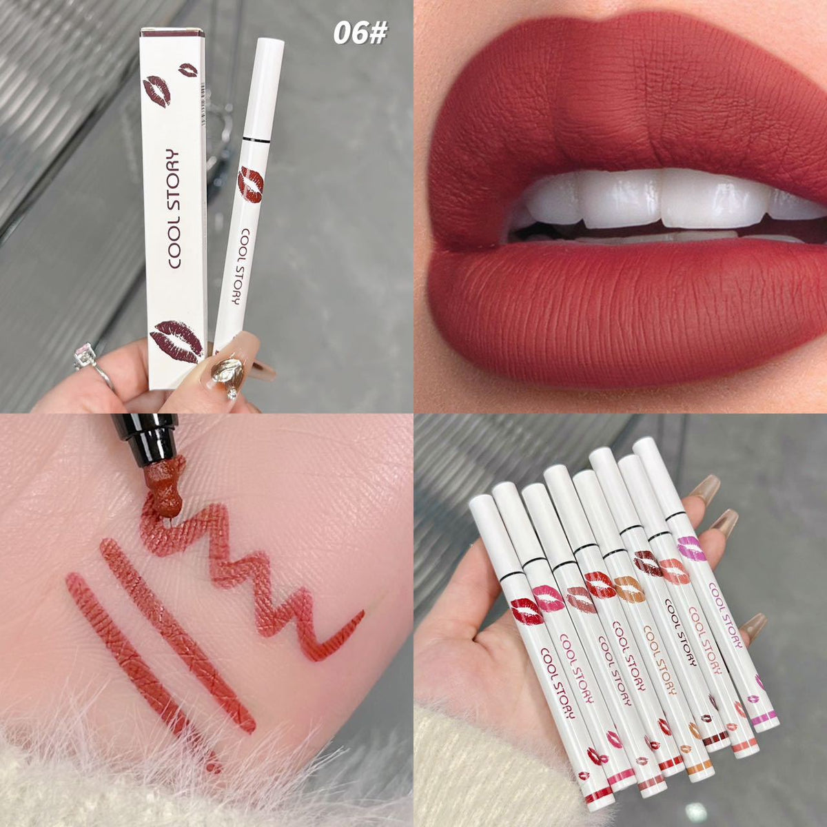 BoldTrace – 2-in-1 Lip Definition Pen – 06 # / 01 # / BUY 1 GET 1 FREE(2 PCS)