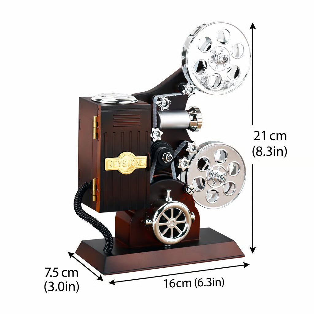 MelodyCraft – Nostalgic Sewing Machine Music Box – Projector Model