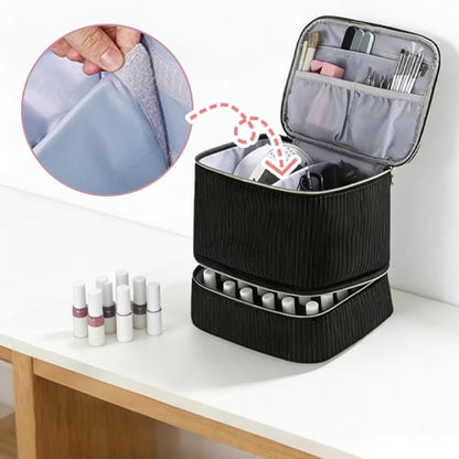 PolishPro – Deluxe Double‑Layer Nail Organizer Case – image 3