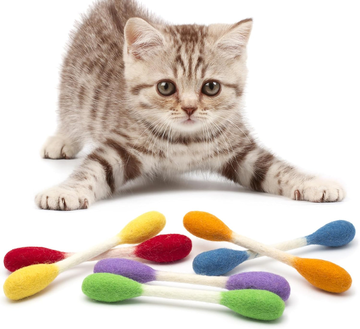 WhiskerFun – Multi Cat Swab Toy Set – image 9