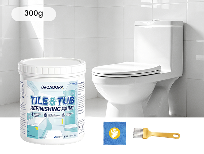 CleanCoat – Bathroom Refinishing Paint Kit – 300g / White