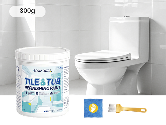 CleanCoat – Bathroom Refinishing Paint Kit – 300g / White